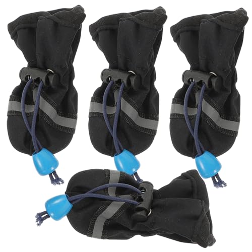 UPKOCH 4 Stück Hundeschuhe wasserdichte und rutschfeste Pfotenschutzschuhe für Outdoor Aktivitäten für Kleine und Mittlere Hunde Design und Einfach Anzuziehen Zufällige Zufällige Farbe UPKOCH 4 Stück Hundeschuhe wasserdichte und rutschfeste Pfotenschutzschuhe für Outdoor Aktivitäten für Kleine und Mittlere Hunde Design und Einfach Anzuziehen Zufällige Zufällige Farbe von UPKOCH