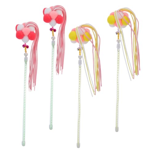 UPKOCH 4 Stück Interaktives Katzenspielzeug Bunte Fuzzy Bälle Langlebig und Unterhaltsam Interaktiver Katzenangel für Kätzchen Fördert Aktivität und Spielerische Bewegung UPKOCH 4 Stück Interaktives Katzenspielzeug Bunte Fuzzy Bälle Langlebig und Unterhaltsam Interaktiver Katzenangel für Kätzchen Fördert Aktivität und Spielerische Bewegung von UPKOCH