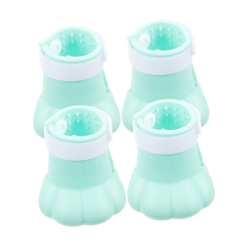 UPKOCH 4 Stück Katzenfüße Tierhausschuhe Tier Hausschuhe Katzenklauenschutz Katzen-Pfotenschutz für Post Kratzhandschuhe vorsorglich Silikon-Katzenschuhe Stiefel Kieselgel Light Green UPKOCH 4 Stück Katzenfüße Tierhausschuhe Tier Hausschuhe Katzenklauenschutz Katzen-Pfotenschutz für Post Kratzhandschuhe vorsorglich Silikon-Katzenschuhe Stiefel Kieselgel Light Green von UPKOCH