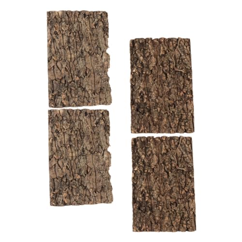 UPKOCH 4 Stück Kletterbaumrinde für Reptilien Terrarium Dekorative Hintergrundmatte für Gecko Habitat Natürlich und Wiederverwendbar UPKOCH 4 Stück Kletterbaumrinde für Reptilien Terrarium Dekorative Hintergrundmatte für Gecko Habitat Natürlich und Wiederverwendbar von UPKOCH