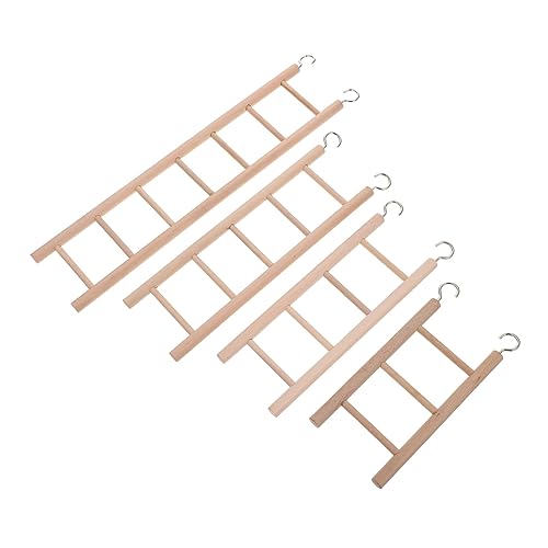 UPKOCH 4 Stück Papageien Teiliges Holzleiter Kletterleiter für Vögel Bissfestes Gesundheit und Aktivität für Papageien und Wellensittiche UPKOCH 4 Stück Papageien Teiliges Holzleiter Kletterleiter für Vögel Bissfestes Gesundheit und Aktivität für Papageien und Wellensittiche von UPKOCH