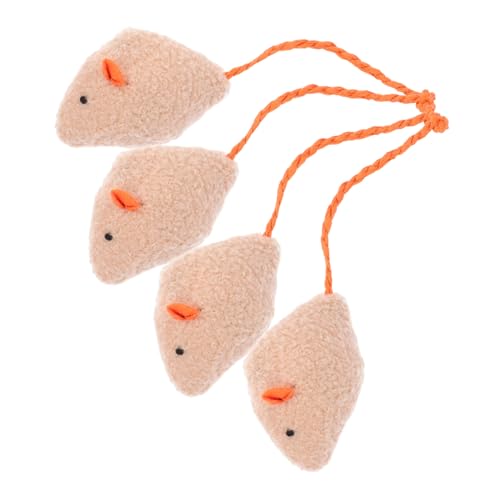 UPKOCH 4 Stück Simulierte Plüschmaus Katzenspielzeug Plüschmaus Ornament Katzensimulation Plüschspielzeug Fangspielzeug Katzenbeißspielzeug Katzenplüschmaus UPKOCH 4 Stück Simulierte Plüschmaus Katzenspielzeug Plüschmaus Ornament Katzensimulation Plüschspielzeug Fangspielzeug Katzenbeißspielzeug Katzenplüschmaus von UPKOCH