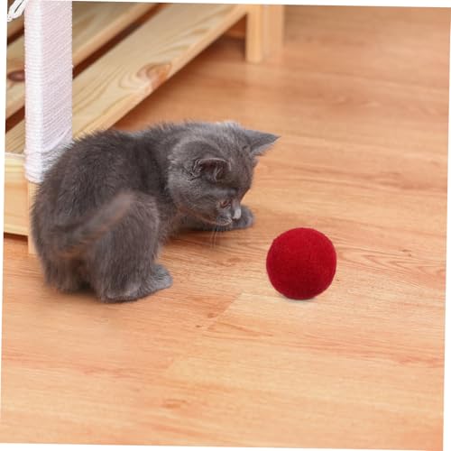 UPKOCH 4 Stück Teiliges Filzball Hundespielzeug mit Glocke Zahnreinigend Bissfest Leichtes Interaktives Kauspielzeug für Kleine Hunde Fördert Intelligenz und Spielspaß als Geschenk UPKOCH 4 Stück Teiliges Filzball Hundespielzeug mit Glocke Zahnreinigend Bissfest Leichtes Interaktives Kauspielzeug für Kleine Hunde Fördert Intelligenz und Spielspaß als Geschenk von UPKOCH
