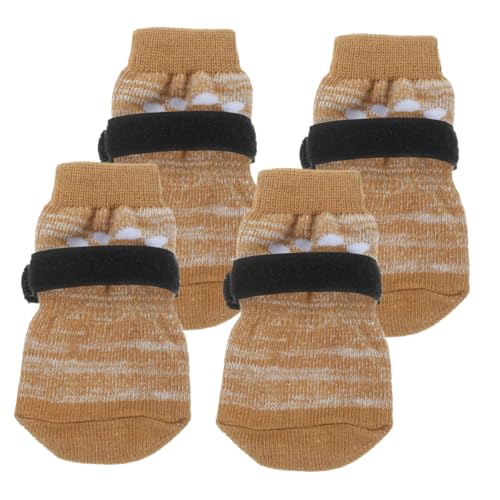 UPKOCH 4 Stück Teiliges rutschfeste Hundesocken für Kleine Hunde Leichte Pfotenschützer mit Rutschfester Sohle Atmungsaktiv und Bequem für Drinnen und Draußen Pflegeleicht und Sicher UPKOCH 4 Stück Teiliges rutschfeste Hundesocken für Kleine Hunde Leichte Pfotenschützer mit Rutschfester Sohle Atmungsaktiv und Bequem für Drinnen und Draußen Pflegeleicht und Sicher von UPKOCH