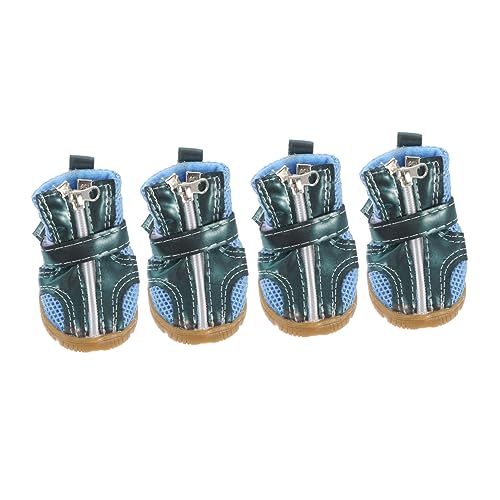 UPKOCH 4 Stück rutschfeste Hundeschuhe Mit Rindersehnensohle Fußabdeckungen Für Hunde Haustierschuhe Kleine Hundestiefel Hundeschuhe Für Kleine Hunde Hundeausflugsschuhe UPKOCH 4 Stück rutschfeste Hundeschuhe Mit Rindersehnensohle Fußabdeckungen Für Hunde Haustierschuhe Kleine Hundestiefel Hundeschuhe Für Kleine Hunde Hundeausflugsschuhe von UPKOCH