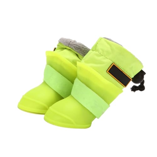UPKOCH 4 Stück wasserdichte Hundeschuhe für Kleine und Mittelgroße Hunde rutschfeste Regenstiefel für Haustiere bei Nässe Einfach Auszuziehen Strapazierfähiges Design Schützend und UPKOCH 4 Stück wasserdichte Hundeschuhe für Kleine und Mittelgroße Hunde rutschfeste Regenstiefel für Haustiere bei Nässe Einfach Auszuziehen Strapazierfähiges Design Schützend und von UPKOCH