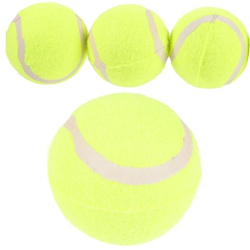 UPKOCH 4Stücke Gummibälle für Trainingsspielzeug für Welpen Bissfestes Haustier für Innen und Außeneinsatz Leuchtende Farben für Große und Kleine UPKOCH 4Stücke Gummibälle für Trainingsspielzeug für Welpen Bissfestes Haustier für Innen und Außeneinsatz Leuchtende Farben für Große und Kleine von UPKOCH