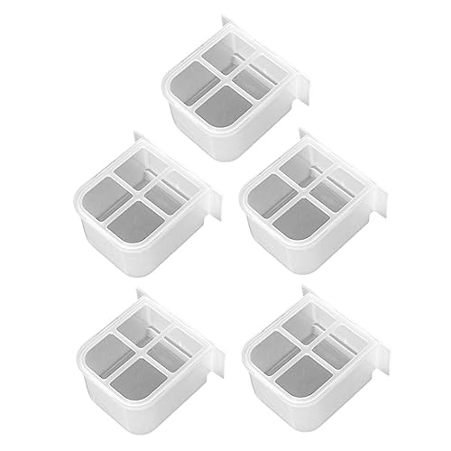 UPKOCH 5 Stück Automatischer Vogelfutterspender für Papageien Robuster und Spritzwassergeschützter Futterbehälter für Kleine für Gleichzeitigen Fütterung von Wasser und Futter UPKOCH 5 Stück Automatischer Vogelfutterspender für Papageien Robuster und Spritzwassergeschützter Futterbehälter für Kleine für Gleichzeitigen Fütterung von Wasser und Futter von UPKOCH