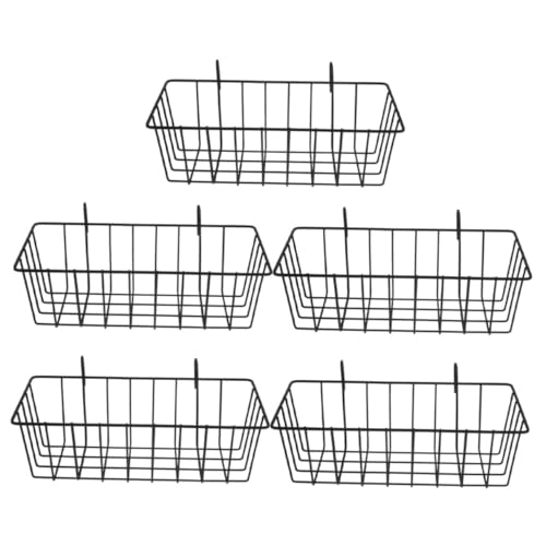 UPKOCH 5 Stück Heufütterung Häschen-heu-futterspender Hase Heuhalter Futterkaninchen Häschen-Feeder Haushaltsfütterung Gestell Heuhalter Aus Eisen Kaninchenhalter Schmiedeeisen Black von UPKOCH