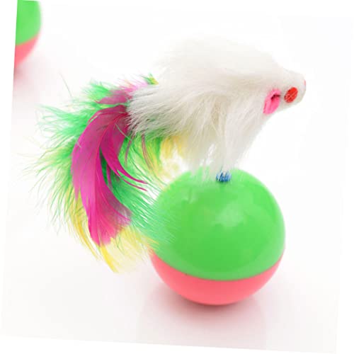 UPKOCH 5 Stück Teiliges Katzenspielzeug Bunte Plüsch Mäuse Tumbler Interaktives Haustierspielzeug zur Intelligenzförderung Langlebig und Sicher für Zuhause und Laden UPKOCH 5 Stück Teiliges Katzenspielzeug Bunte Plüsch Mäuse Tumbler Interaktives Haustierspielzeug zur Intelligenzförderung Langlebig und Sicher für Zuhause und Laden von UPKOCH