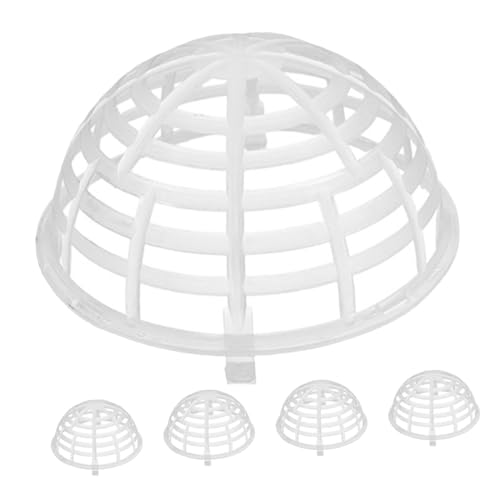 UPKOCH 5 Stück Wasserpflanzen Aufhängung Aquarium Halter Aquarium Bälle Künstliche Pflanzen Zubehör Wasserpflanzen Fester Ring Tank Zubehör Kunststoff Rohmaterial Transparent von UPKOCH