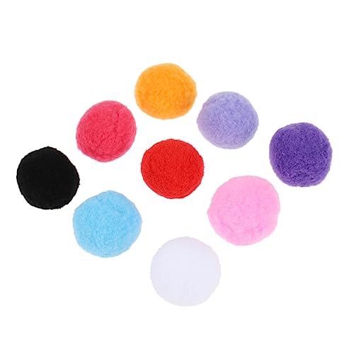UPKOCH 50 Stück Bunte Pompons für Kreatives Basteln Flauschige Bälle für DIY Dekorationen Kinderprojekte Girlanden und Handgemachte Geschenke von UPKOCH