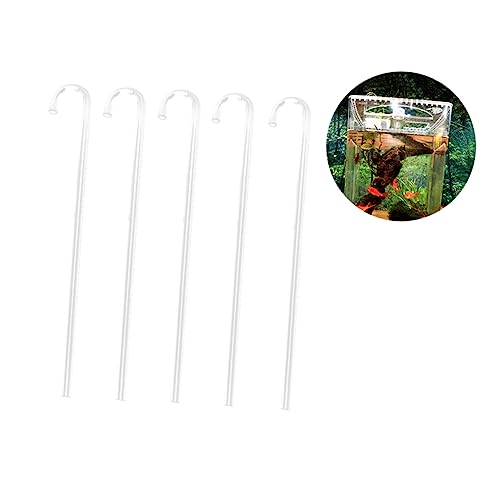 UPKOCH 5Stück Acryl Wasser Siphon Pumpe für Aquarium Fischrohr für Wasserwechsel und Kiesreinigung Hochwertiges Belüftungsrohr zu Bedienen Langlebig UPKOCH 5Stück Acryl Wasser Siphon Pumpe für Aquarium Fischrohr für Wasserwechsel und Kiesreinigung Hochwertiges Belüftungsrohr zu Bedienen Langlebig von UPKOCH