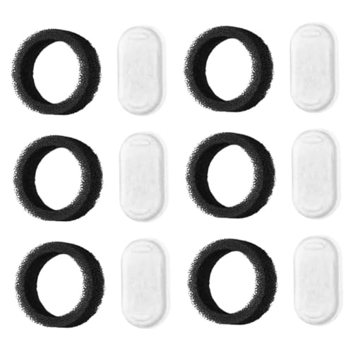 UPKOCH 6 Sätze Katzenbrunnen Ersatzfilter für Trinkbrunnen Aktivkohle und Schaumstofffilter Kompatibel Sicherer Wasserschutz für Haustier Wasserbrunnen Einfache und Frischeerhaltung UPKOCH 6 Sätze Katzenbrunnen Ersatzfilter für Trinkbrunnen Aktivkohle und Schaumstofffilter Kompatibel Sicherer Wasserschutz für Haustier Wasserbrunnen Einfache und Frischeerhaltung von UPKOCH