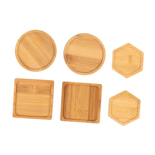 UPKOCH 6stücke Untersetzer Für Blumentöpfe Vielseitige Drip Trays Für Pflanzen Geeignet Für Innen Und Außenbereich Mit Verschiedenen Designs Zur Optimalen Dekoration Und Pflege von UPKOCH