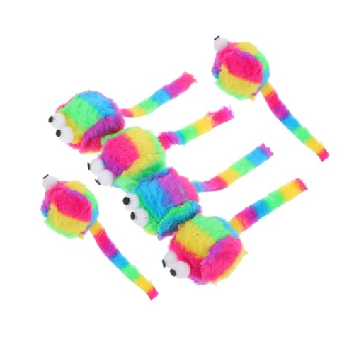 UPKOCH 6 Stück Plüschmaus Kätzchenspielzeug Katzenmaus Plüsch Realistisches Mausspielzeug Für Katzen Interaktives Mauskatzenspielzeug Interaktives Kätzchen Realistisches UPKOCH 6 Stück Plüschmaus Kätzchenspielzeug Katzenmaus Plüsch Realistisches Mausspielzeug Für Katzen Interaktives Mauskatzenspielzeug Interaktives Kätzchen Realistisches von UPKOCH