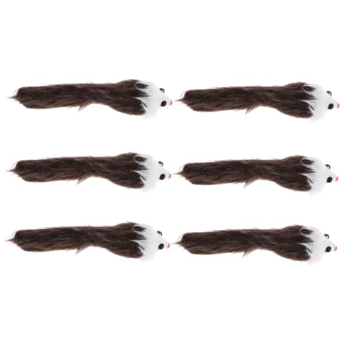 UPKOCH 6 Stück Simulation klingen Mausspielzeug Spielzeugkatze drinnen Plüschtier Katze Katzenzubehör katzenspielzeug Plüschtiere für Katzen Katze Plüsch-Mäuse- UPKOCH 6 Stück Simulation klingen Mausspielzeug Spielzeugkatze drinnen Plüschtier Katze Katzenzubehör katzenspielzeug Plüschtiere für Katzen Katze Plüsch-Mäuse- von UPKOCH
