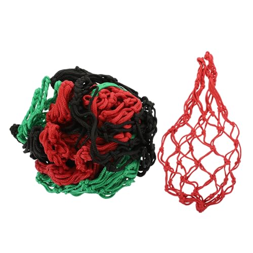 UPKOCH Hühnerfütterungsnetz 6 Stück Nylon Obst Gemüse Hänger Futternetz für Geflügel Wiederverwendbare Futterbeutel für Hühnerstall und Obstaufbewahrung von UPKOCH