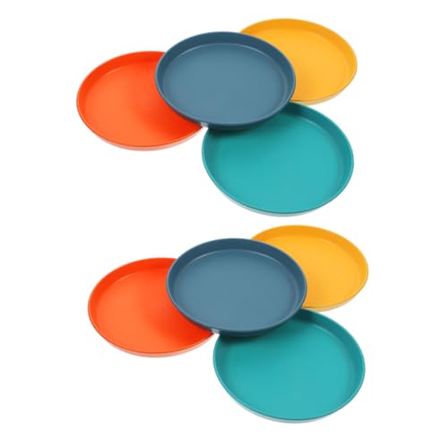UPKOCH 8 Stück Flache Katzenschalen für Kätzchen und Kurzbeinige Katzen Stressfreier Futternapf für und Trockenfutter Ergonomisches Design rutschfest für Kleine Katzen von UPKOCH