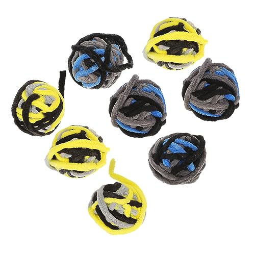 UPKOCH 8 Stück Katzenplüschballspielzeug drinnen Katzenspielzeugkugeln Bälle für Katzenboden Zubehör Katzenspielzeug für Wohnungskatzen Katzenbälle Weiches Katzenspielzeug Garnknäuel UPKOCH 8 Stück Katzenplüschballspielzeug drinnen Katzenspielzeugkugeln Bälle für Katzenboden Zubehör Katzenspielzeug für Wohnungskatzen Katzenbälle Weiches Katzenspielzeug Garnknäuel von UPKOCH