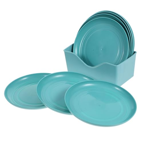 UPKOCH 8-Teiliges Set Futternapf für Katzen katzenfutter unterlage katzenfutter schüssel Katzenfutterschale nass Katzennapf füttern Knochenspießschale Flacher Katzenfutternapf pp Sky-Blue UPKOCH 8-Teiliges Set Futternapf für Katzen katzenfutter unterlage katzenfutter schüssel Katzenfutterschale nass Katzennapf füttern Knochenspießschale Flacher Katzenfutternapf pp Sky-Blue von UPKOCH