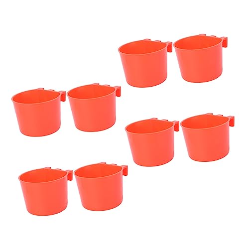 UPKOCH 8Stücke Teiliges Vogelfutter Futter und Wasserschalen für Vogelkäfige Kleine Futterbehälter für Papageien und Wellensittiche Kunststoffmaterial UPKOCH 8Stücke Teiliges Vogelfutter Futter und Wasserschalen für Vogelkäfige Kleine Futterbehälter für Papageien und Wellensittiche Kunststoffmaterial von UPKOCH