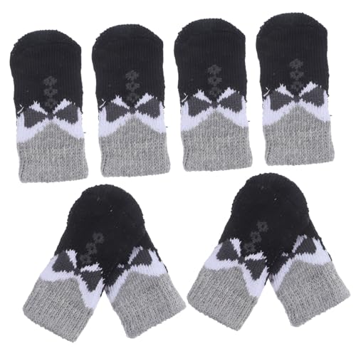UPKOCH 8Stücke rutschfeste Haustiersocken für Katzen Atmungsaktive und Pfotenschutz für Winter Sorgen für Besseren und Schutz Glatten Böden UPKOCH 8Stücke rutschfeste Haustiersocken für Katzen Atmungsaktive und Pfotenschutz für Winter Sorgen für Besseren und Schutz Glatten Böden von UPKOCH