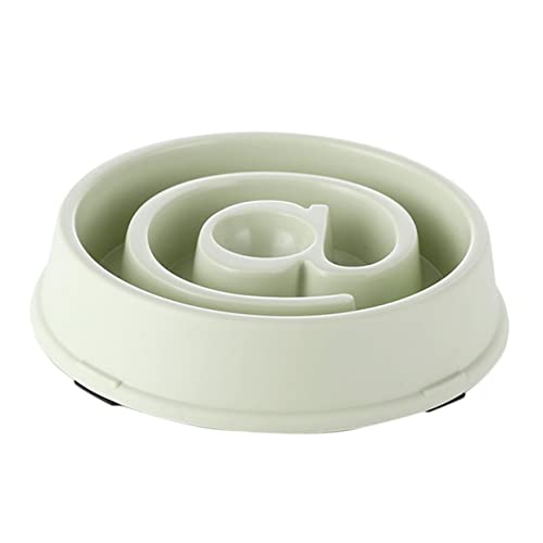 UPKOCH Anti-Choke-Napf für Haustiere pet Bowl hundekot Haustierfressnapf Slow Feeder kleine Hundenäpfe Schüssel Welpe Langsamer Futterspender für Hunde Slow Feeder für Haustiere Green von UPKOCH