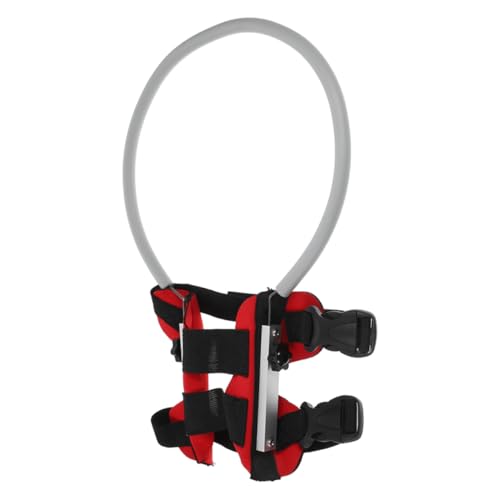 UPKOCH Antikollisionsring Für Blinde Hunde Ringgeschirr Für Blinde Hunde Blindengeschirr Blindenzubehör Hundestoßstange Ringschutz Polyester Rot von UPKOCH