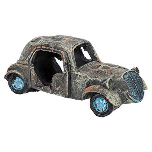 UPKOCH Aquarium Dekoration Resin Ornament Form Eines Auto Wracks für Fische und Garnelen Versteckhöhle für Aquarien Sicheres Material für Natürliche Landschaften UPKOCH Aquarium Dekoration Resin Ornament Form Eines Auto Wracks für Fische und Garnelen Versteckhöhle für Aquarien Sicheres Material für Natürliche Landschaften von UPKOCH