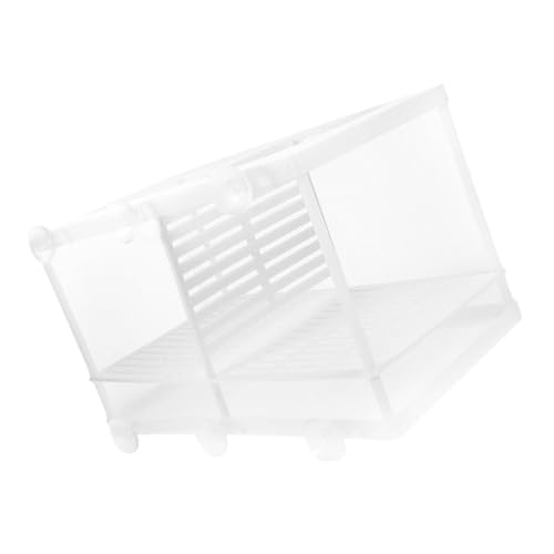 UPKOCH Aquarium Fischbrutkasten mit Saugnapf Selbstschwimmendes Jungfisch aufzuchtbecken mit Trennnetz Langlebig und Installieren für Betta Becken und Fischzucht von UPKOCH