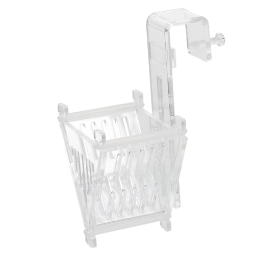 UPKOCH Aquarium Fütterungsschale für Fischfutter zu Reinigen Umgekehrtes Dreiecksdesign Zubehör für Aquarien und Futterautomaten von UPKOCH