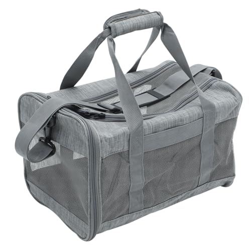 UPKOCH Atmungsaktive Faltbare Katzentragetasche Vielseitige Haustiertragetasche mit Mehreren Taschen Komfortabler Handgriff für Reisen und Alltag Praktische Tragetasche für Katzen und UPKOCH Atmungsaktive Faltbare Katzentragetasche Vielseitige Haustiertragetasche mit Mehreren Taschen Komfortabler Handgriff für Reisen und Alltag Praktische Tragetasche für Katzen und von UPKOCH