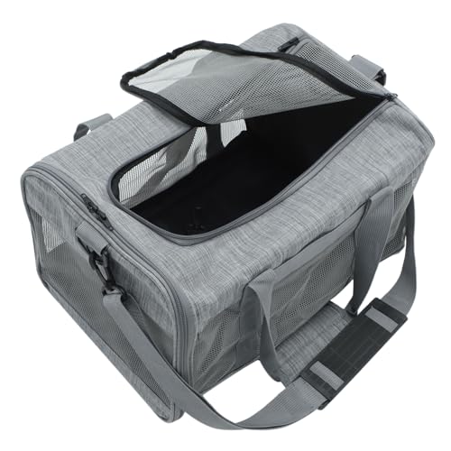 UPKOCH Atmungsaktive Katzentragetasche mit Verstellbaren Gurten Faltbarem Design und Mehreren Taschen Tragbare Transporttasche für Kleine Tiere und Katzen Komfortabel und Sicher für UPKOCH Atmungsaktive Katzentragetasche mit Verstellbaren Gurten Faltbarem Design und Mehreren Taschen Tragbare Transporttasche für Kleine Tiere und Katzen Komfortabel und Sicher für von UPKOCH