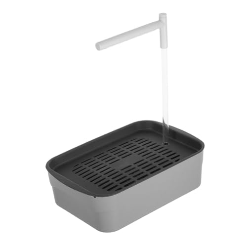 UPKOCH Automatische Badewanne „Papagei“. Sittichbad Sichtweite Vogelbad Wanne Papageien Badewanne papagei badewanne Automatische Vogeltränke für Käfig Sittich Dusche Abs Hellgrau UPKOCH Automatische Badewanne „Papagei“. Sittichbad Sichtweite Vogelbad Wanne Papageien Badewanne papagei badewanne Automatische Vogeltränke für Käfig Sittich Dusche Abs Hellgrau von UPKOCH