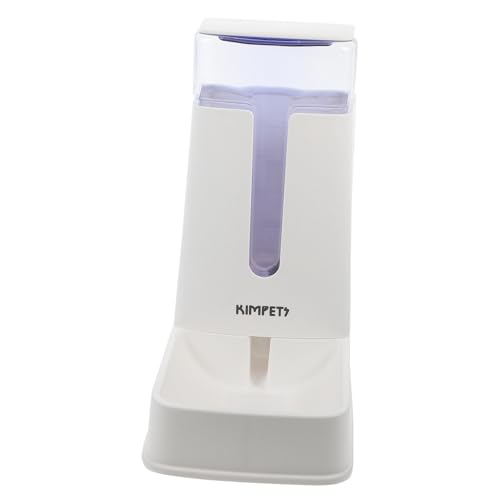 UPKOCH Automatischer Haustierfutterspender Mit Wasserspeicher Praktischer Futter Und Wassernapf Für Katzen Kompakt Bedienen Für Unterwegs von UPKOCH