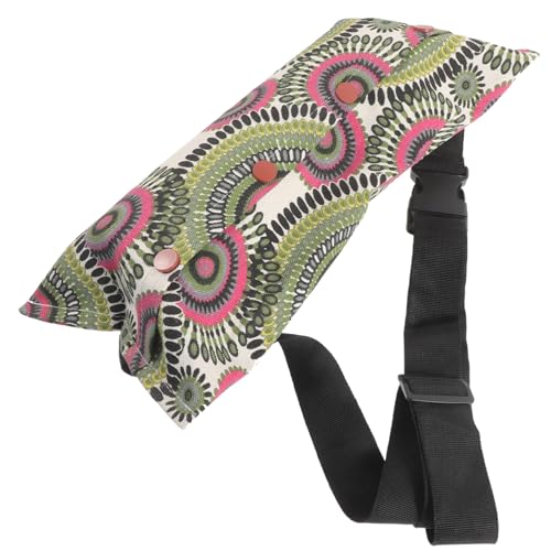 UPKOCH Bearded Dragon Carrier Reptile Travel Sling Bag aus Leichtem Canvas Verstellbar und Atmungsaktiv für Eidechsen Geckos und Kleine Haustiere Unterwegs von UPKOCH