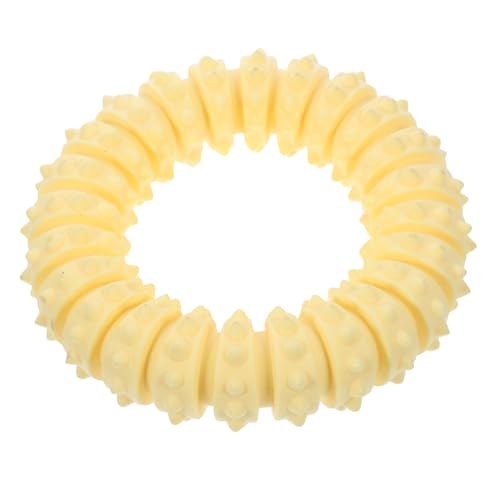 UPKOCH Beißspielzeug für Hunde Hundespielzeug groß Welpenspielzeug Haustier Zahnen Interactive Dog Toys Dog chew Toy Schnullerspielzeug für Hunde Hund interaktive Spielzeuge Yellow von UPKOCH