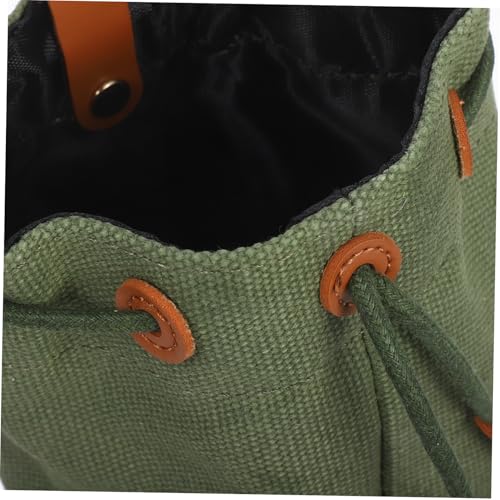 UPKOCH Canvas Snackbeutel für Haustiere Langlebige Tragbare Leckerli Tasche mit Breiter Öffnung für Welpentraining und Praktischer Futterbeutel für Outdoor und Zuhause von UPKOCH