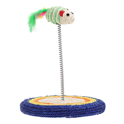 UPKOCH Cat Scratch Board Toy Durable Spring Cat Scratching Pad Interactive Pet Toy for Furniture Protection UPKOCH Cat Scratch Board Toy Durable Spring Cat Scratching Pad Interactive Pet Toy for Furniture Protection von UPKOCH