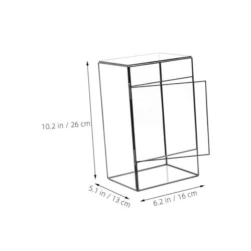 UPKOCH Desktop -Landschaftstank Pflanzen Terrarien selbst drinnen rechteckig Anlage Landschaftsbehälter ökologischer Halter Moos Landschaft Container Glas UPKOCH Desktop -Landschaftstank Pflanzen Terrarien selbst drinnen rechteckig Anlage Landschaftsbehälter ökologischer Halter Moos Landschaft Container Glas von UPKOCH
