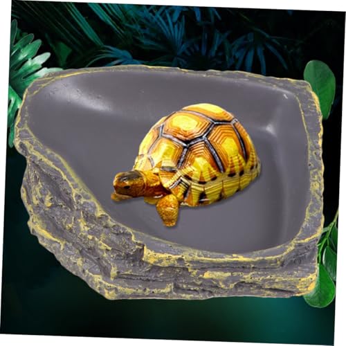 UPKOCH Dicke Reptilienschale Futter Wassernapf mit Rutschfester Schräge für Kleine Echsen Schildkröten und Spinnen Haustiere Robustes Material Leicht zu Reinigen Platzsparend UPKOCH Dicke Reptilienschale Futter Wassernapf mit Rutschfester Schräge für Kleine Echsen Schildkröten und Spinnen Haustiere Robustes Material Leicht zu Reinigen Platzsparend von UPKOCH