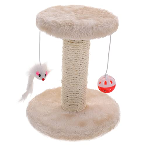UPKOCH Doppelschichtige Katzenkratzsäule mit Sisal Robuster Kratzstamm für Katzen Krallenwetzen und Langlebig und Innenbereich UPKOCH Doppelschichtige Katzenkratzsäule mit Sisal Robuster Kratzstamm für Katzen Krallenwetzen und Langlebig und Innenbereich von UPKOCH