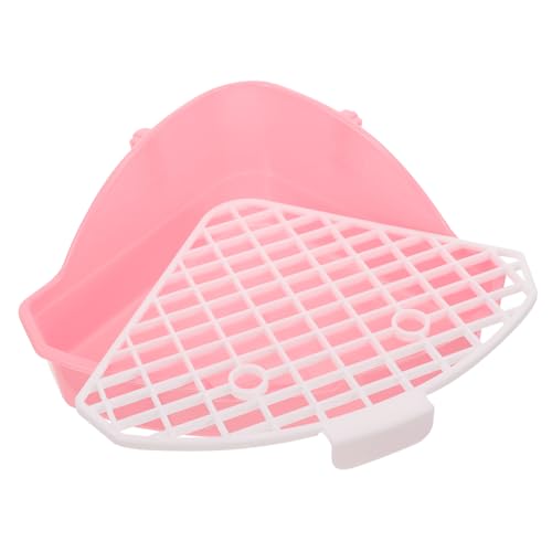 UPKOCH Ecktoilette für Kleintiere Dreieckige Große Katzentoilette Hoher Kapazität für Kaninchen Meerschweinchen Hamster und Kleine Haustiere Platzsparend und Einfach zu Reinigen UPKOCH Ecktoilette für Kleintiere Dreieckige Große Katzentoilette Hoher Kapazität für Kaninchen Meerschweinchen Hamster und Kleine Haustiere Platzsparend und Einfach zu Reinigen von UPKOCH