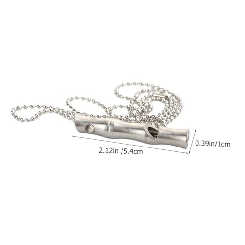 UPKOCH Edelstahl Hundepfeife Rückruf Pfeife für Hundetraining Leichtes Kompaktes Design mit Kette Multifunktionale Survival Sicherheits Pfeife für Welpen und Hunde Draußen UPKOCH Edelstahl Hundepfeife Rückruf Pfeife für Hundetraining Leichtes Kompaktes Design mit Kette Multifunktionale Survival Sicherheits Pfeife für Welpen und Hunde Draußen von UPKOCH