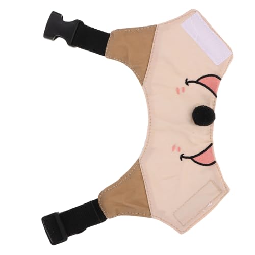 UPKOCH Einstellbarer Maulkorb für Atmungsaktive Canvas Maske zur Verhinderung Beißen für Mittelgroße und Große Empfohlenes Gewicht von UPKOCH