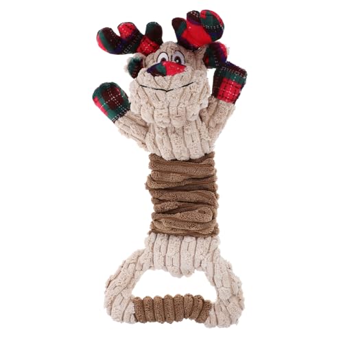 UPKOCH Elchförmige Hundespielzeug Quietschen Gefülltes Weihnachts-hundespielzeug Geformt Rentierhund Fangen Hund Weihnachten Für Ausgestopfte Hundespielzeug Kauen Haustier Welpe Plüsch UPKOCH Elchförmige Hundespielzeug Quietschen Gefülltes Weihnachts-hundespielzeug Geformt Rentierhund Fangen Hund Weihnachten Für Ausgestopfte Hundespielzeug Kauen Haustier Welpe Plüsch von UPKOCH