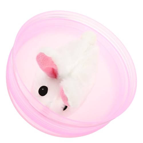 UPKOCH Elektronisches Katzenspielzeug Interaktiver Rotierender Ball Sicherer Indoor Spielspaß für Katzen Automatische Hinderniserkennung Rundes Design für Zufällige Farbe von UPKOCH