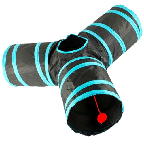 UPKOCH Faltbarer Katzentunnel aus Strapazierfähigem Polyester Interaktives für Drinnen Fördert Bewegung und Spielspaß für Kätzchen mit Kreativem Design und Zusätzlichem Ball für UPKOCH Faltbarer Katzentunnel aus Strapazierfähigem Polyester Interaktives für Drinnen Fördert Bewegung und Spielspaß für Kätzchen mit Kreativem Design und Zusätzlichem Ball für von UPKOCH