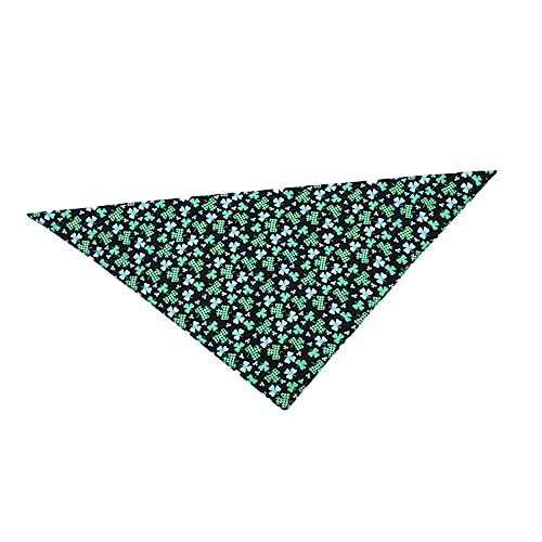 UPKOCH Festliches Patrick's Day Haustier Kopftuch mit Kleeblatt Elastisches Hautfreundliches Hundebandana für Mittelgroße und Große Hunde Mehrfach für Kleine Hunde und Katzen für Party UPKOCH Festliches Patrick's Day Haustier Kopftuch mit Kleeblatt Elastisches Hautfreundliches Hundebandana für Mittelgroße und Große Hunde Mehrfach für Kleine Hunde und Katzen für Party von UPKOCH
